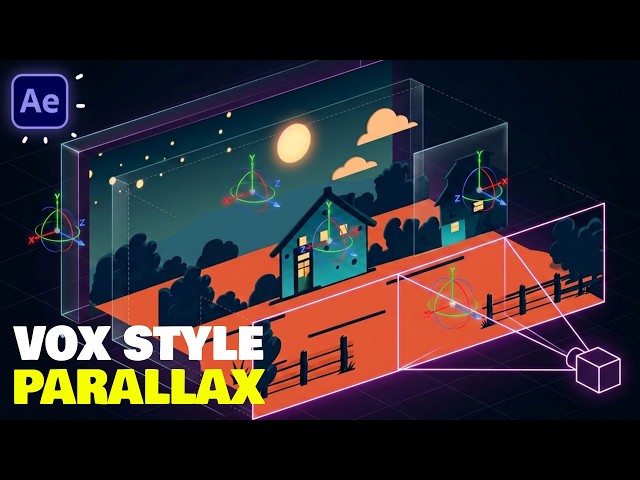 Explainer Parallax Animation | After Effects Tutorial