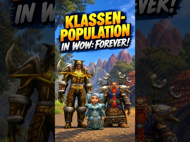 Almost Every Horde Player Is Undead: The Most Popular Classes in the WoW: Forever Beta!