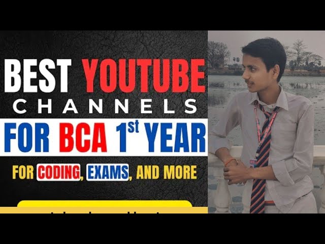 Best youtube channel for bca student| best coding channel for bca or btech students|