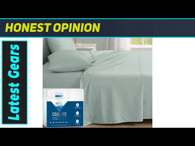 DEGREES OF COMFORT Coolmax Sheets: Ultimate Cooling for Hot Sleepers?