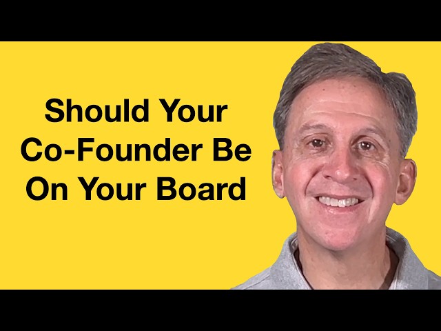 Who Should Be On My Startup Board