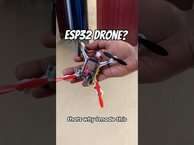 A DRONE with an ESP32?? From Scratch! | KartX Air Wing