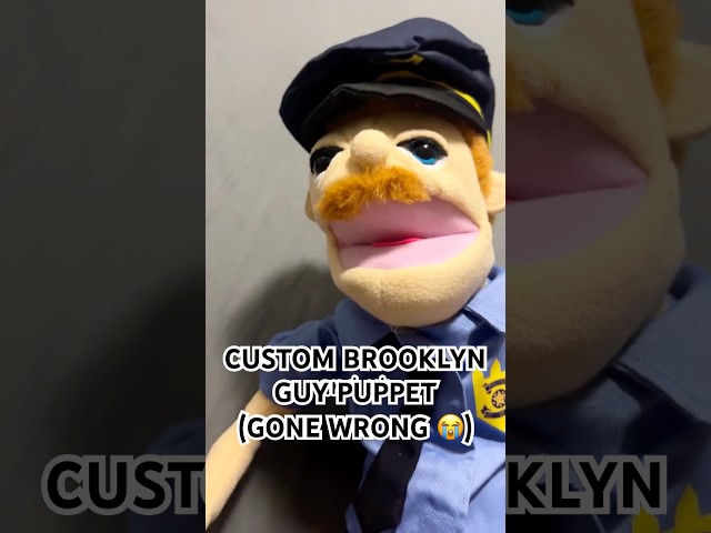 i TRIED to make a custom brooklyn guy puppet (gone wrong 💀)