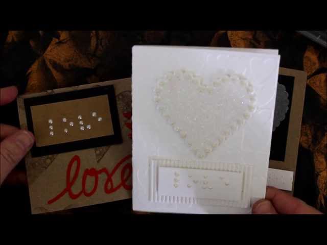 Braille Valentine's Day Cards