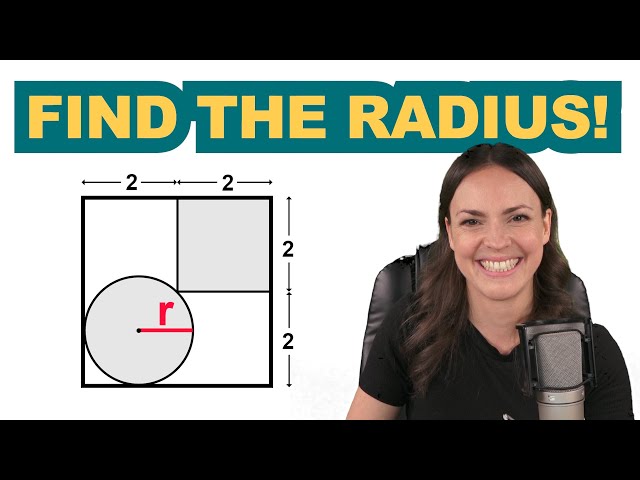 Geometry Puzzle: What’s the Radius?