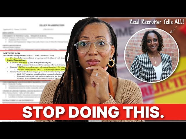 Resume Mistakes You MUST Avoid in 2025 (with Real Examples)! | What Recruiters Are Looking For