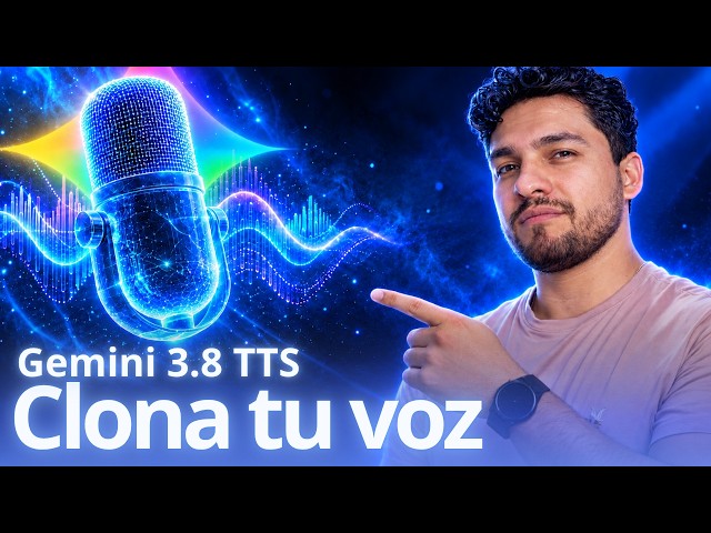 Gemini 3.8 TTS: Clonación de Voz y Nueva API