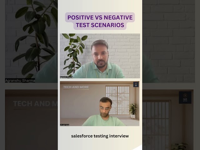 Positive vs Negative Testing | Software Testing Interview Question #shorts #softwaretesting