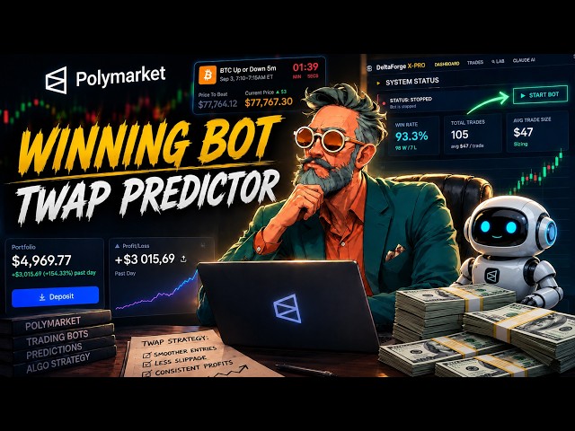 This Polymarket Bot Finds Edge in Crypto 5-Min Markets - Automated Trading Strategy Just Got INSANE