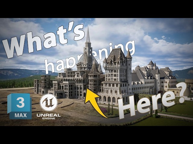 Modeling a Castle in 3ds Max | Hard Surface   #12