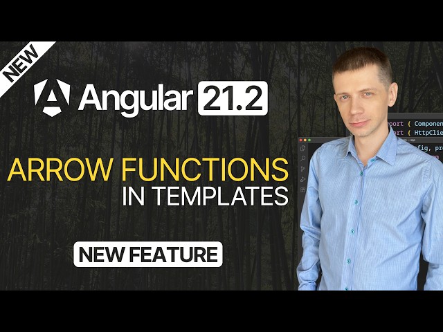 New in Angular 21.2: Arrow Functions in Templates