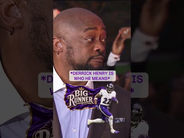 Mike Tomlin can't say Derrick Henry's name 😂
