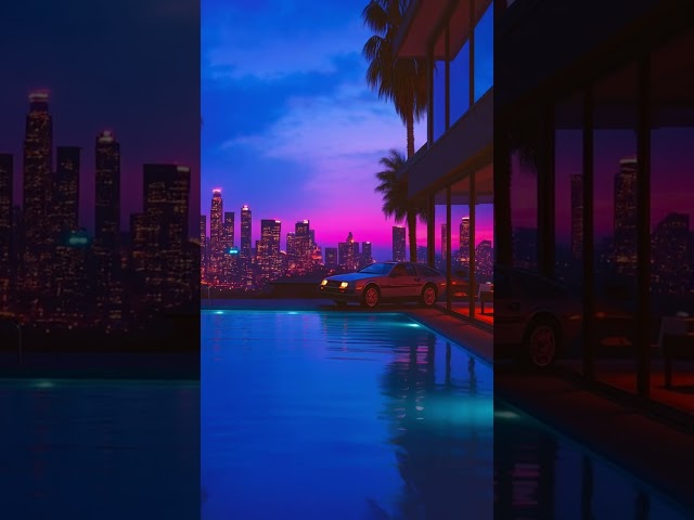 Miami Vibes 80s #synthwave #retrowave #aestheticmusic #vaporwave #superwave  #chillwave #80s #music