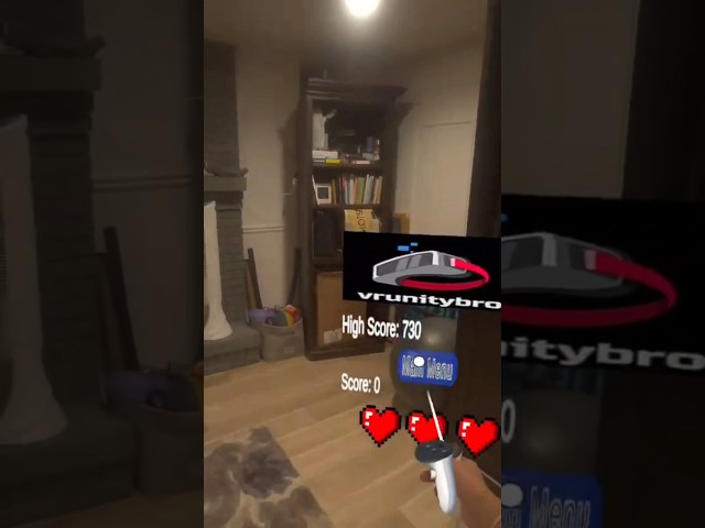 Meta Quest Mixed Reality Shooter #backstreetboys #meta #vr #xr #unity3d