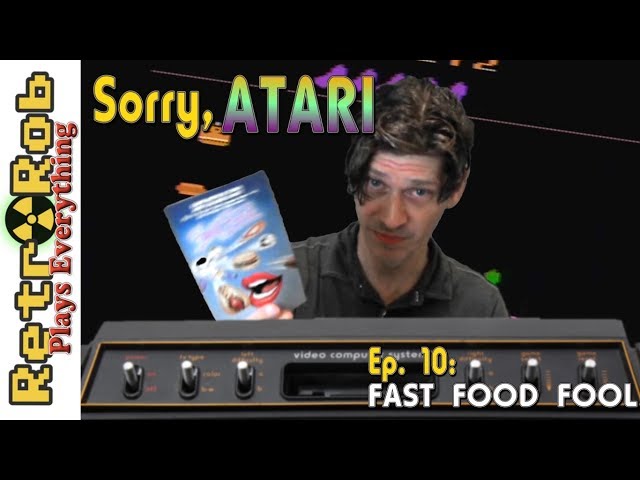 Sorry, Atari #10: Fast Food - Fabulous Atari 2600 Food Flinging