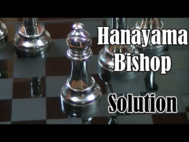 How to Solve Hanayama Bishop Puzzle (From BePuzzled)