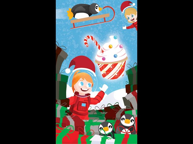 SECRET PRESENT DELIVERY!! Adley and Niko spread Holiday Gifts to their friends in Playspace #shorts