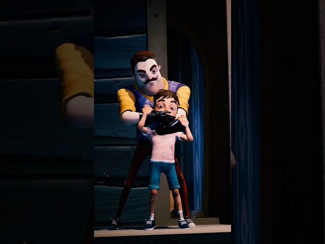 He Did WHAT?!? 😱 Hello Neighbor 2 #helloneighbor2 #shorts