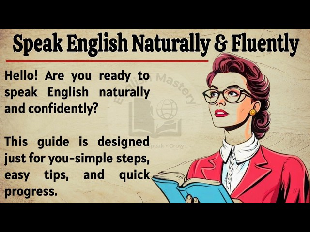 SPEAK ENGLISH NATURALLY & FLUENTLY || Learn English Through Motivation 🔥 || Level 3 English
