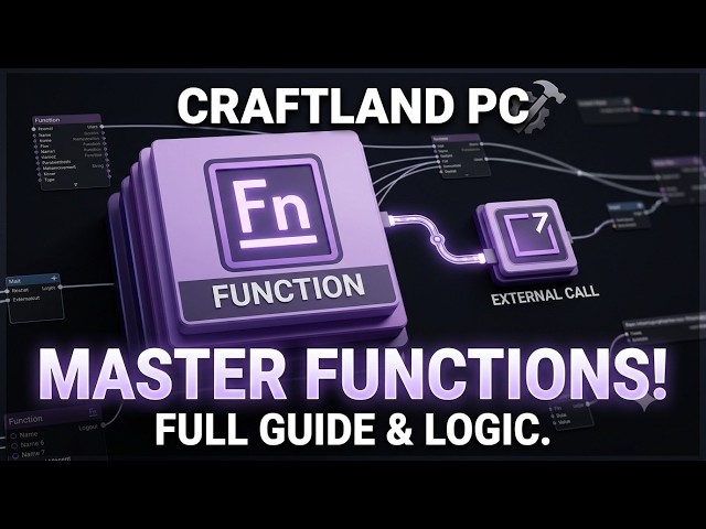 Functions Explained: Craftland