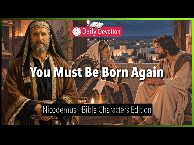 October 04: You Must Be Born Again - Nicodemus - John 3:1–21 - 365 Daily Devotions