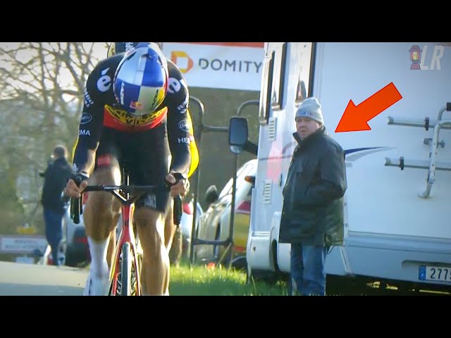 Spectator Furious seeing Jumbo-Visma 1-2-3 #shorts