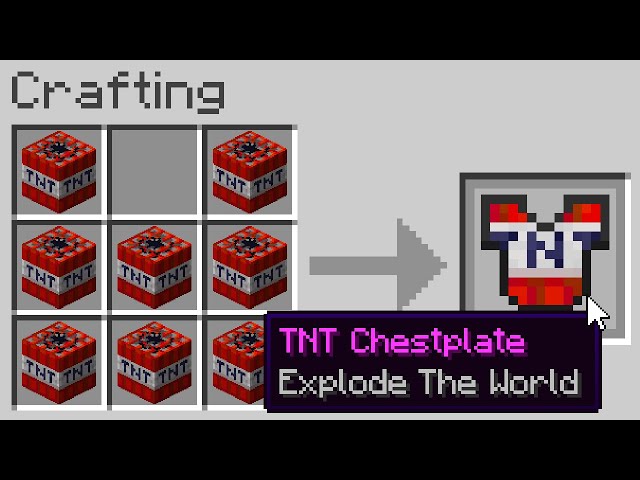 Minecraft, But You Can Craft Any Armor...