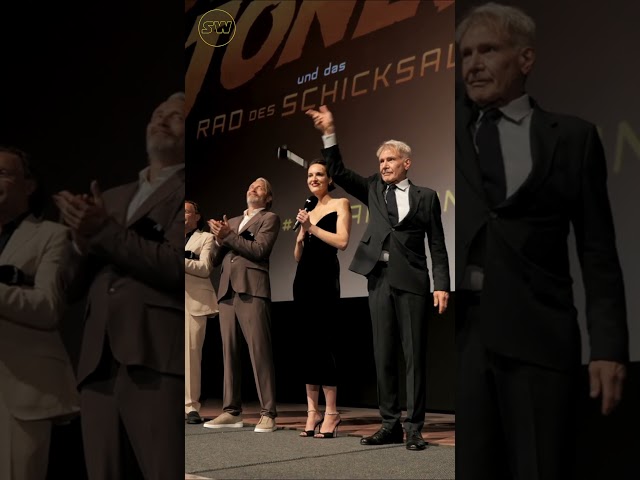 Harrison Ford speaks German and drops the mic #shorts #indianajones