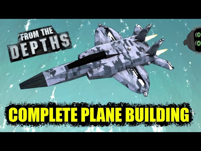Building A Complete Jet Plane! ✈️👍 From the Depths