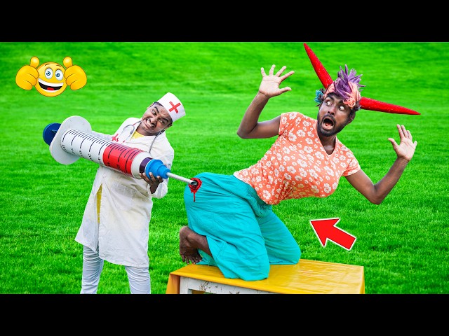 Must Watch New Comedy Video 2026 Injection Wala New Doctor Comedy Video Try To Tot Laugh Epi-648
