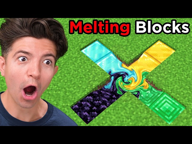 I Melted Every Minecraft Block Into Oneā¦