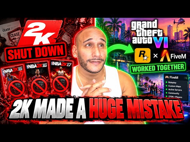NBA 2K NEEDS To COPY What GTA 6 Is Doing!
