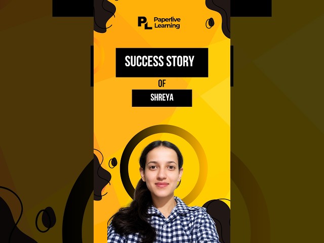 Data Science Placement Success | Shreya's Journey with Paperlive Learning