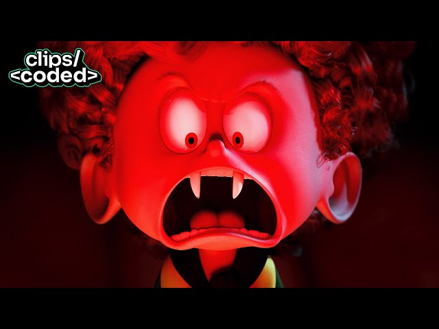 hotel transylvania 2 (2015) - little dennis goes full vampire