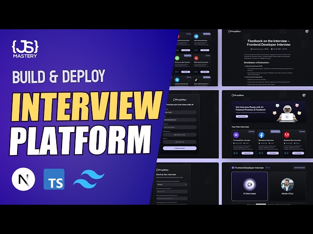 Full Stack AI App: Build a Real-Time Voice Agent Interview Platform