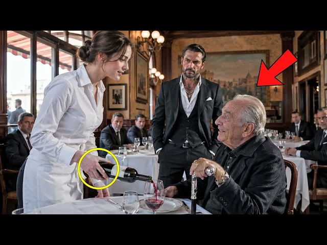 Shy Waitress Greeted Mafia Boss’s Sicilian Father Perfect Sicilian, Entire Restaurant Fell Silent