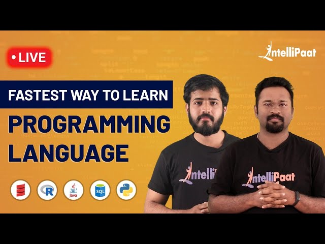 Best Way To Learn Programming Language | Fastest Way to Learn Programming | Intellipaat