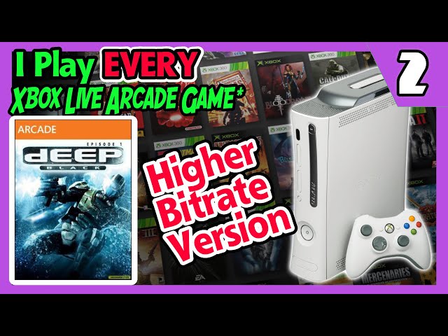 Deep Black: Episode 1 (on XBLA)(higher bitrate) - From I Play EVERY Xbox Live Arcade Game Part 2