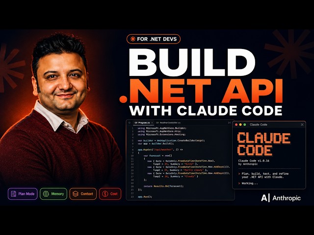 Claude Code for .NET Developers — Build, Run & Think Like an AI-Powered Engineer