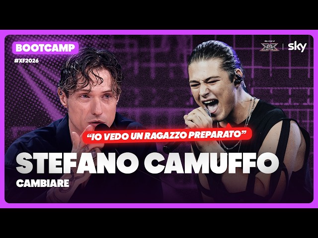 Stefano Camuffo | “Cambiare” | Bootcamp Performance | X Factor 2026