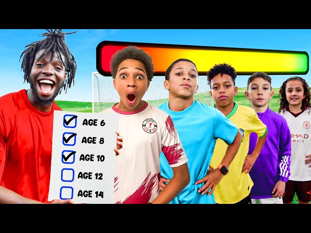 Every Time You Score, The KID FOOTBALLER Gets Older!
