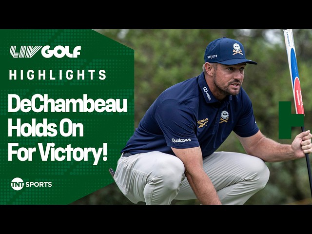 Liv Golf South Africa Round 4 Highlights | Bryson DeChambeau Wins Consecutive Titles! 🏆