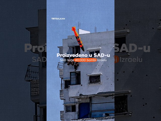 Proizvedeno u SAD-u: SAD šalje 40.000 bombi Izraelu