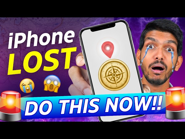 Do this before your iPhone is LOST - iPhone Lost Shortcut