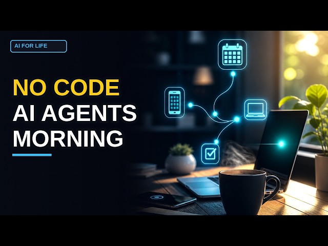 I Automated My Entire Morning With Free AI Agents (No Code)