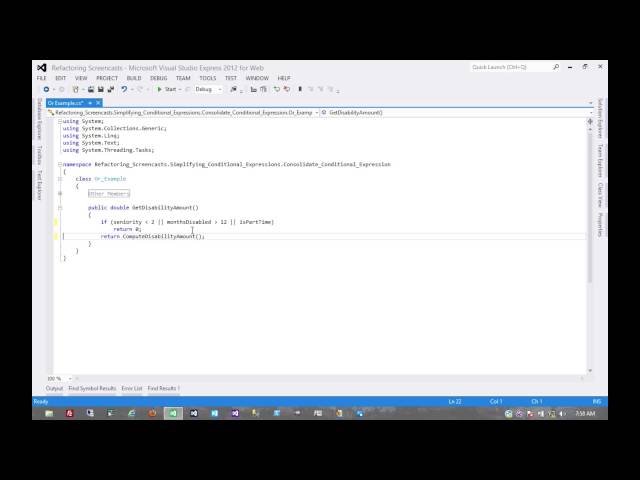 Consolidate Conditional Expression