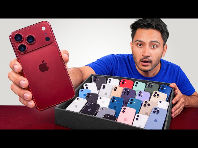 I Collected Every iPhone From 1 to 18!