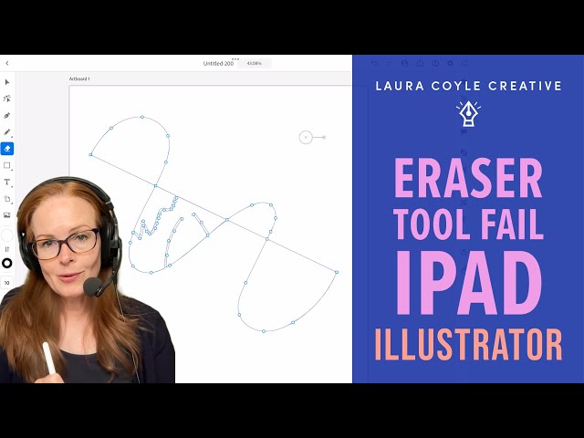 iPad Illustrator Eraser Tool Not Working?