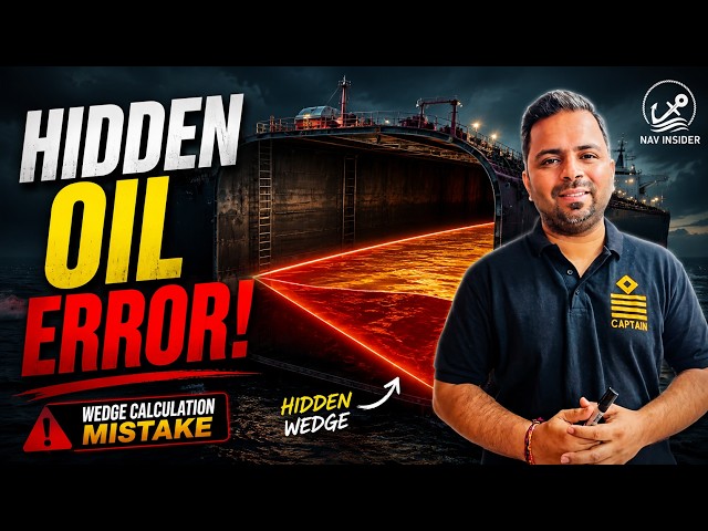 Oil Tanker Calculations Explained | Trim Correction, Wedge, VCF, ASTM Tables (Full Guide)