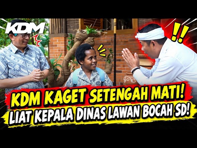 Kid from Nabire Stuns KDM! Solves Complex Math Problems Without a Calculator in Seconds